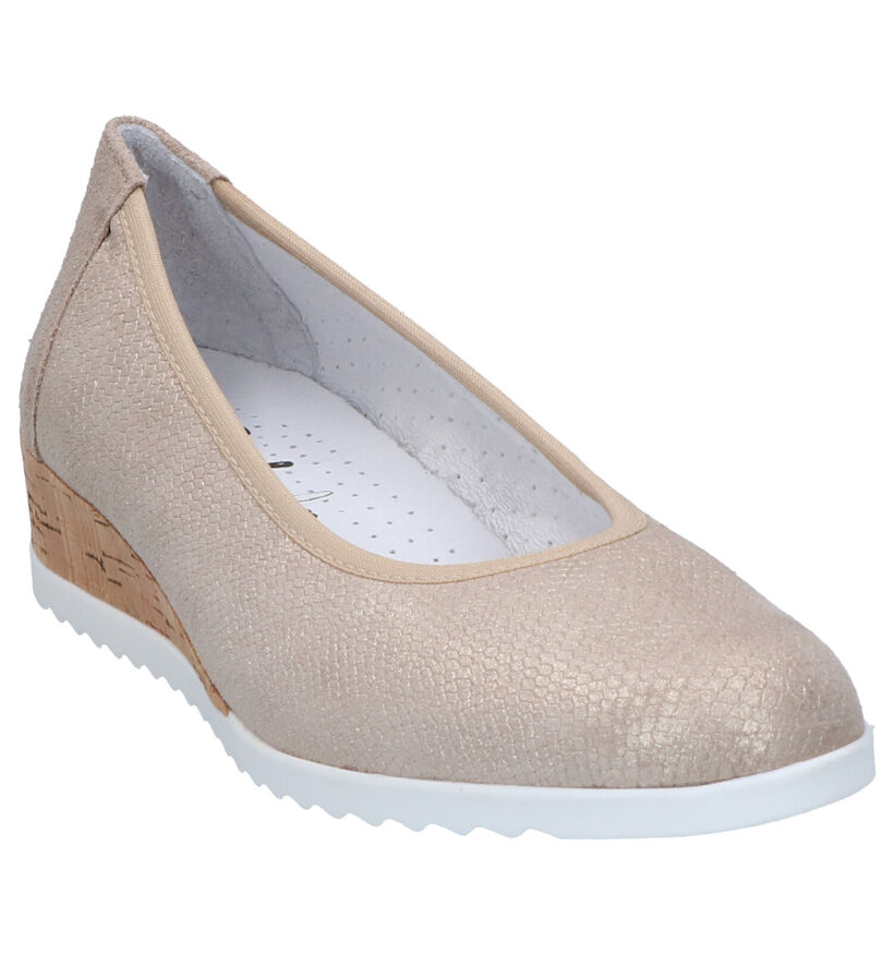 Mirel Ellie Escarpins en Or en nubuck (271639)