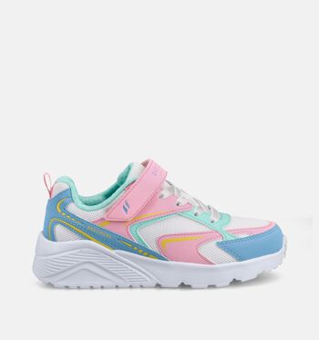 Skechers Uno Low Baskets Blanc/Rose