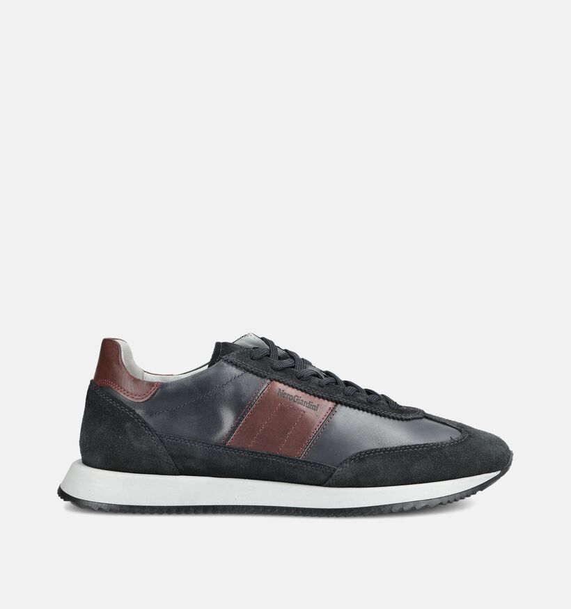NeroGiardini Chaussures plates en Bleu pour hommes (382162) - pour semelles orthop&eacute;diques