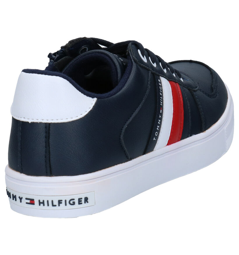 Tommy Hilfiger Blauwe Sneakers in kunstleer (279873)