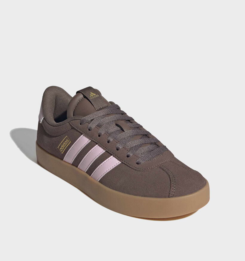 adidas VL Court 3.0 Bruine Sneakers voor dames (366762) - geschikt voor steunzolen