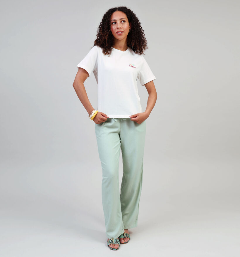 Vila Witte T-shirt voor dames (361406)