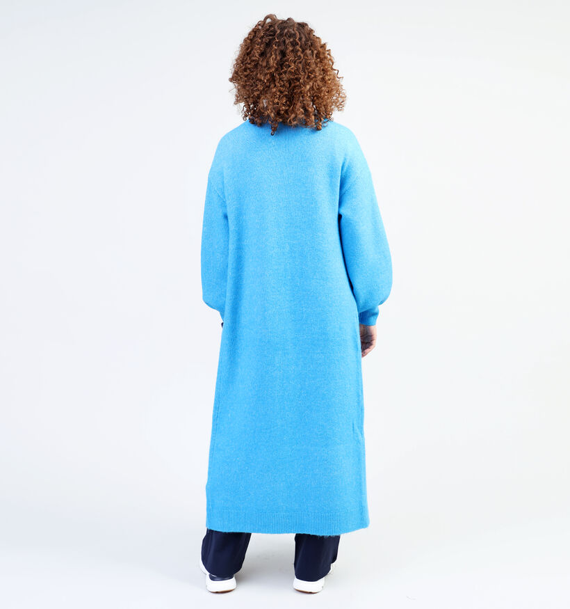 Vero Moda Philine Open Long Cardigan en Bleu pour femmes (335349)