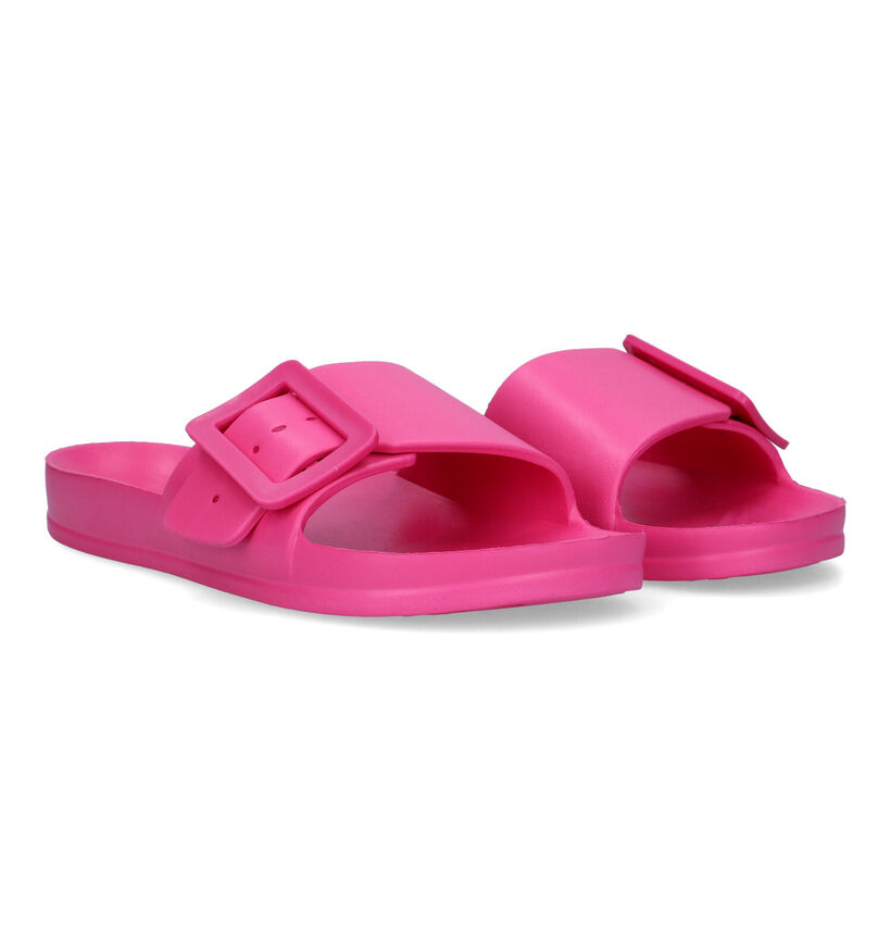 Origin Claquettes en Fuchsia pour femmes (325543)