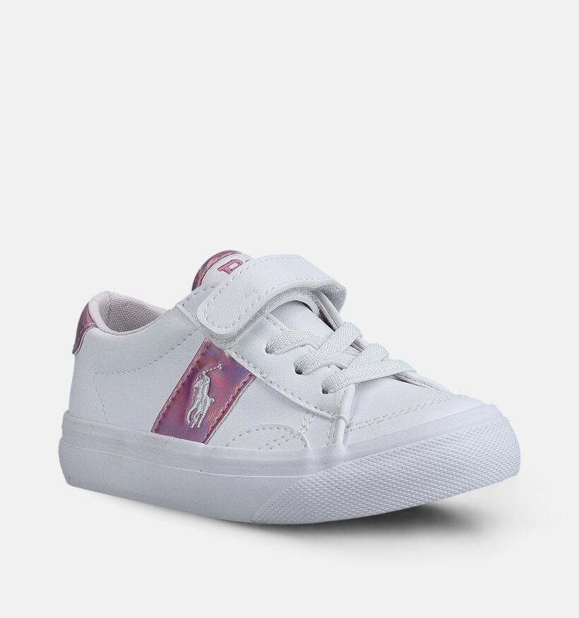 Polo Ralph Lauren Ryley PS Baskets basses en Blanc pour filles (368897)