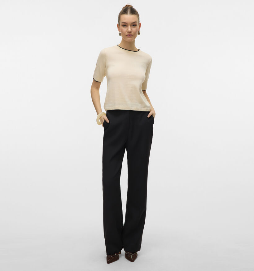 Vero Moda Breeze T-shirt en Beige pour femmes (361242)