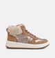 Milo & Mila Boots &agrave; lacets Teddy en Marron pour filles (378697)