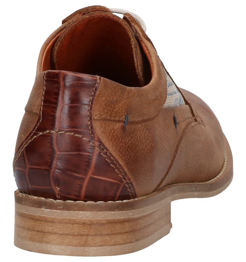 River Woods Chaussures basses en Cognac en cuir (194131)