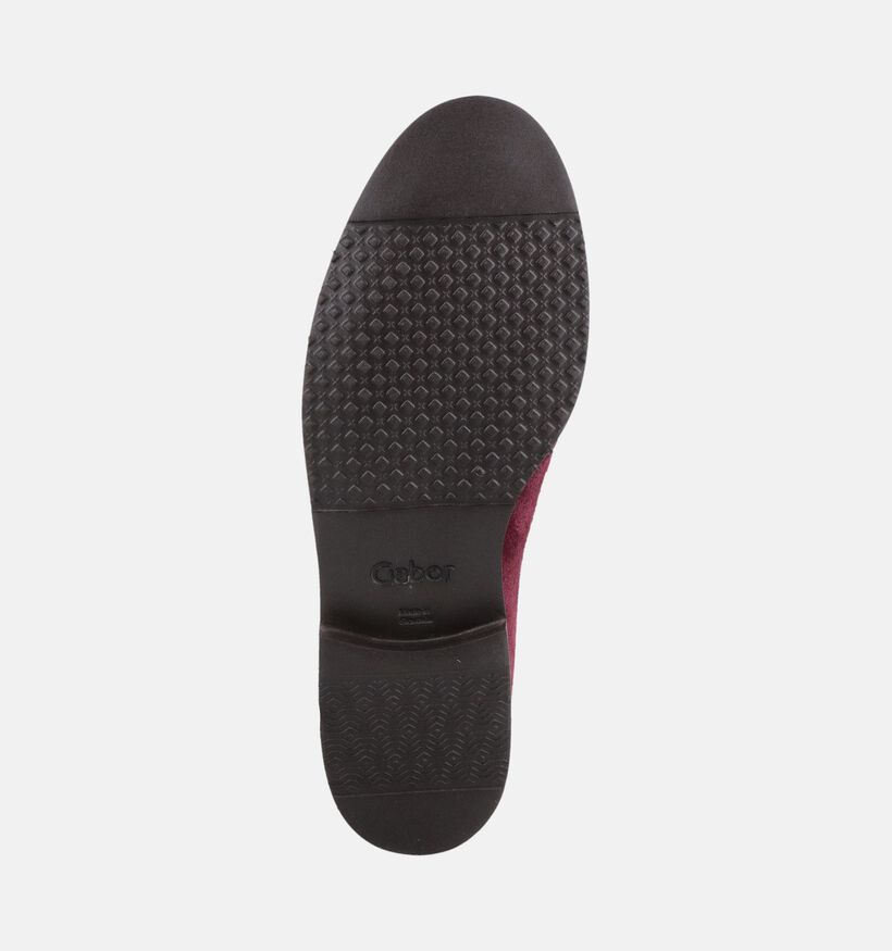 Gabor Bordeaux Mocassins voor dames (380039)