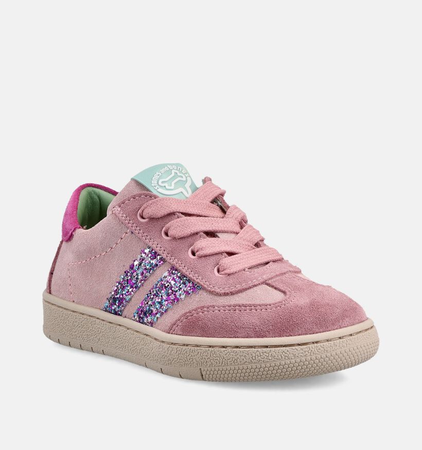STONES and BONES Lemmi Roze Sneakers voor meisjes (373758) - geschikt voor steunzolen