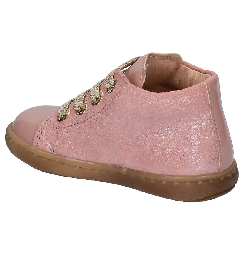 Lunella Chaussures pour Bébé en Rose en cuir (277762)