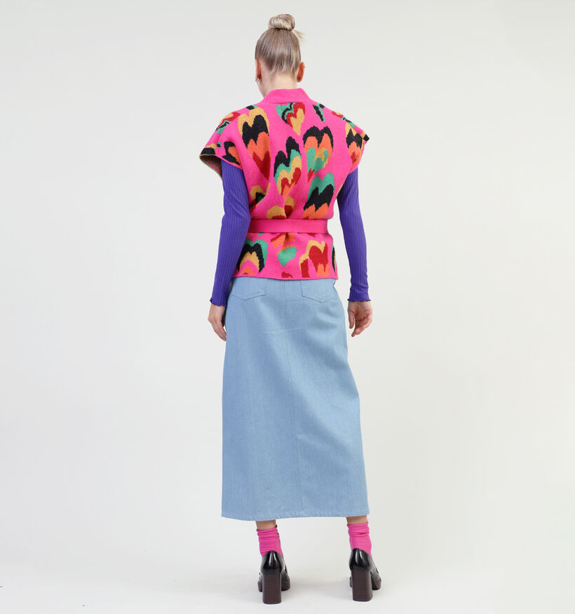 Dolce C.Atlanta Cardigan en Fuchsia (338519)