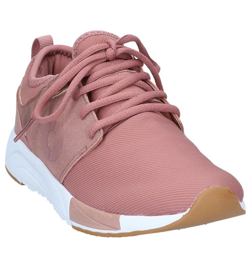 Ecoalf Stern Roze Lage Sneakers in stof (232458)