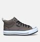 Converse Chuck Taylor All Star Malden Street Baskets en Gris pour hommes (327830)