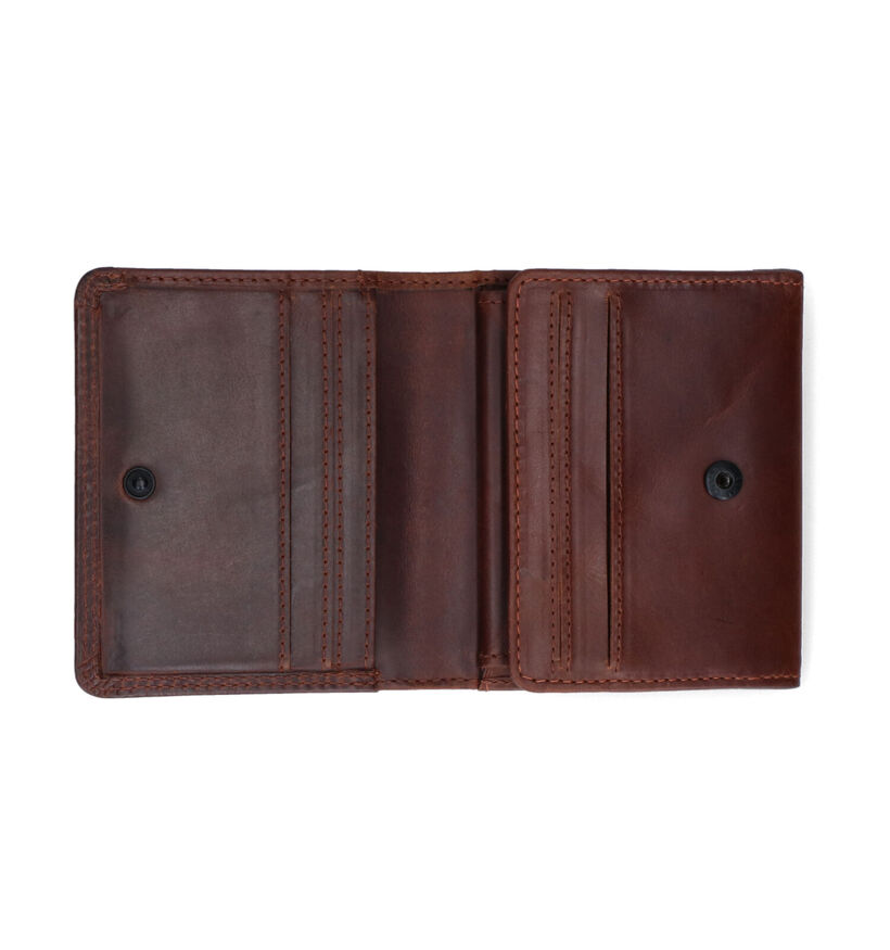 Maverick Porte-monnaie en Marron pour hommes (325675)