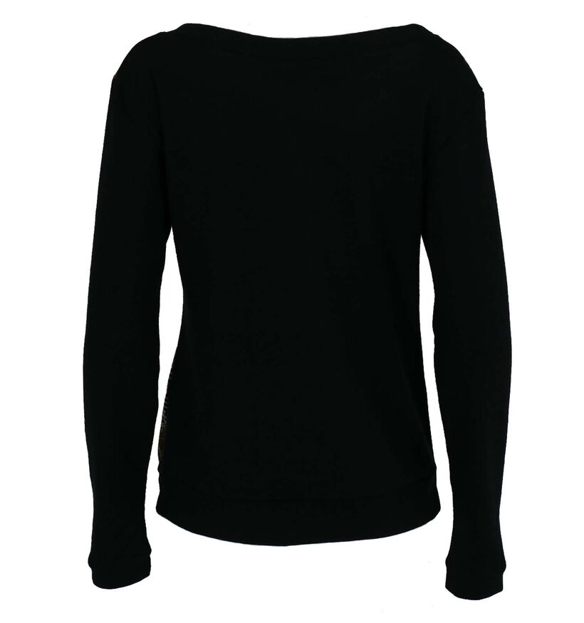 Julie Mode Sweatshirt en Noir (274679)