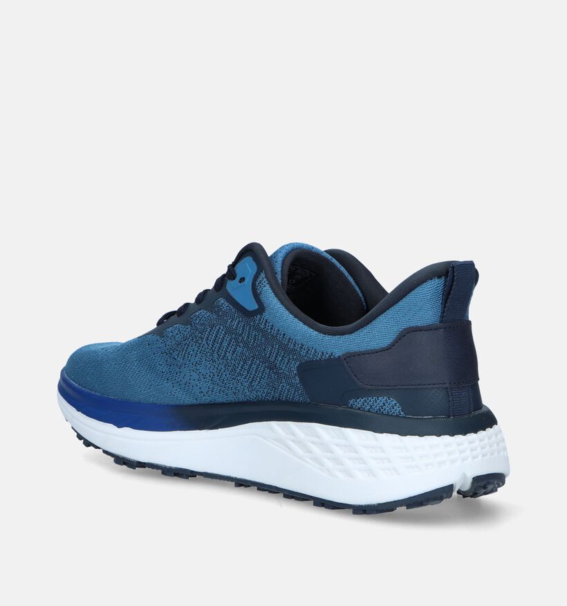 SJ Baskets basses en Bleu pour hommes (340104) - pour semelles orthopédiques