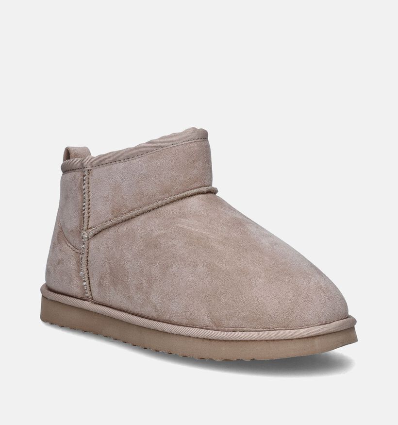 Signatur Bottines Fourrées en Beige pour femmes (353680)