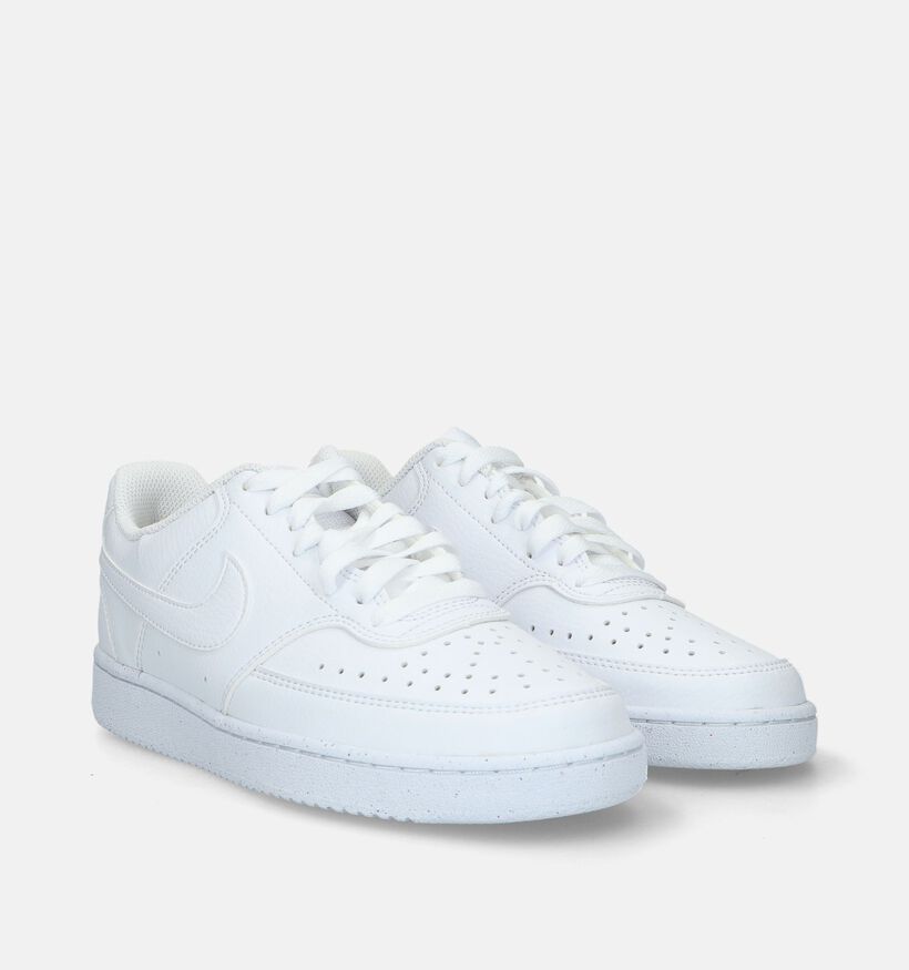 Nike Court Vision Low Next Nature Witte Sneakers voor dames (332405)