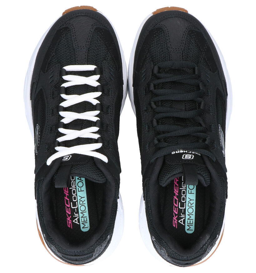 Sneakers Stamina Classy Baskets en Noir en cuir (262843)