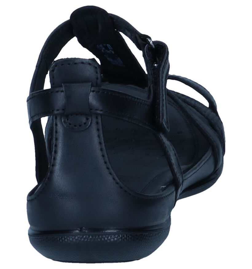 ECCO Flash Sandales en Noir en cuir (287286)