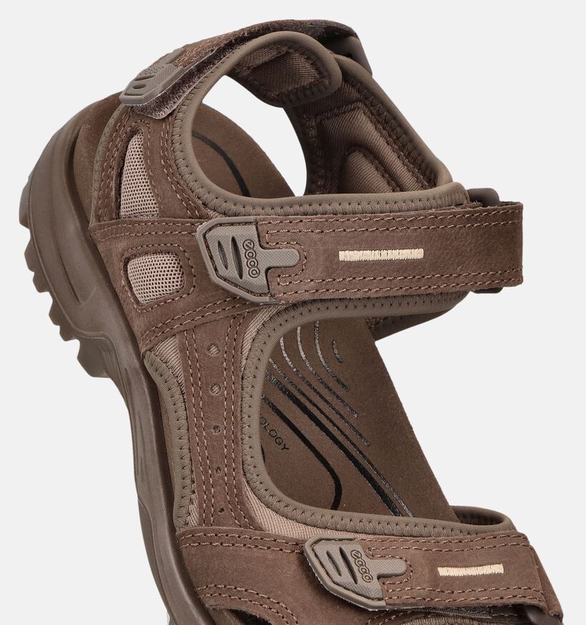 ECCO Offroad Yucatan Bruine Sandalen voor heren (369739)