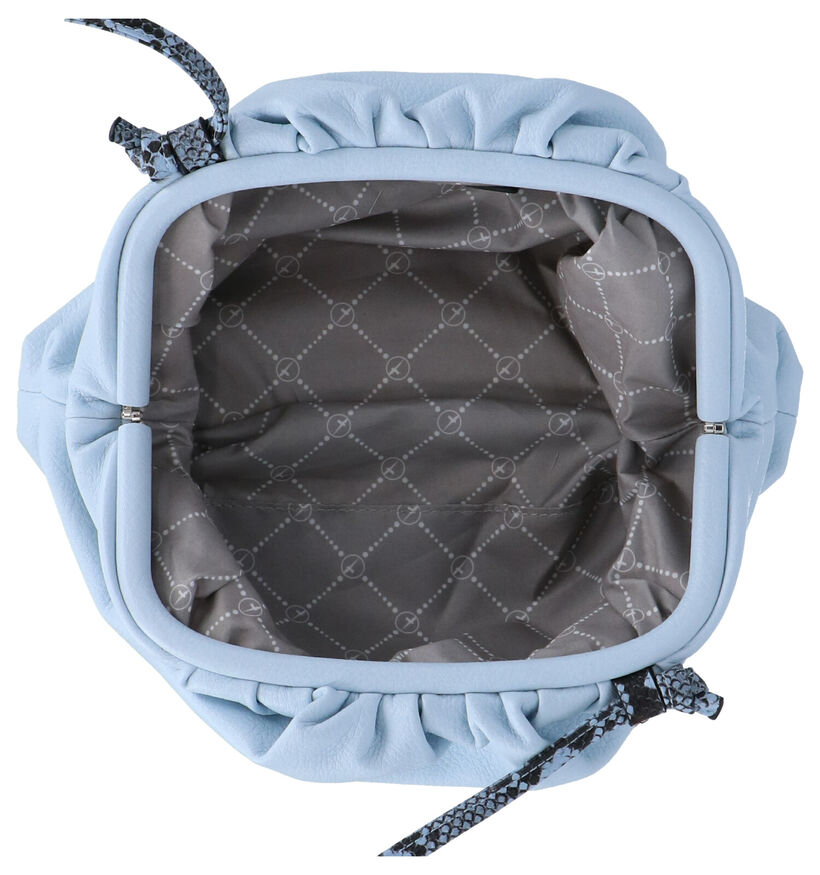 Tamaris Cynthia Blauwe Crossbody Tas in kunstleer (290359)