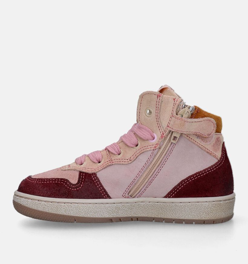 STONES and BONES Losot Chaussures hautes en Rose pour filles (329456) - pour semelles orthopédiques