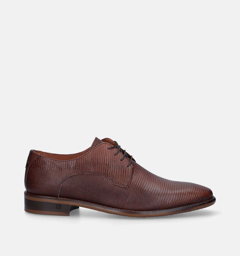 Ambiorix Jurassic Avenue Chaussures classiques en Cognac pour hommes (341183)