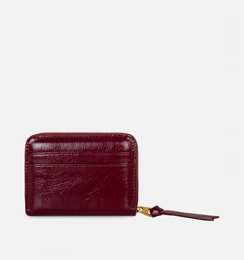 Laurent David Portemonnees Bruin/Bordeaux