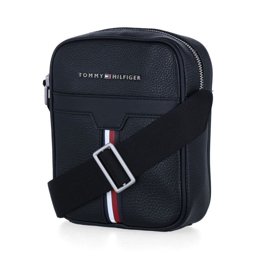 Tommy Hilfiger Downtown Zwarte Crossbody Tas in kunstleer (303860)