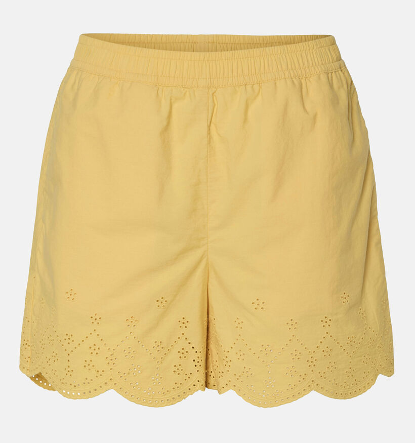 Pieces Talmina Short en Jaune pour femmes (357395)