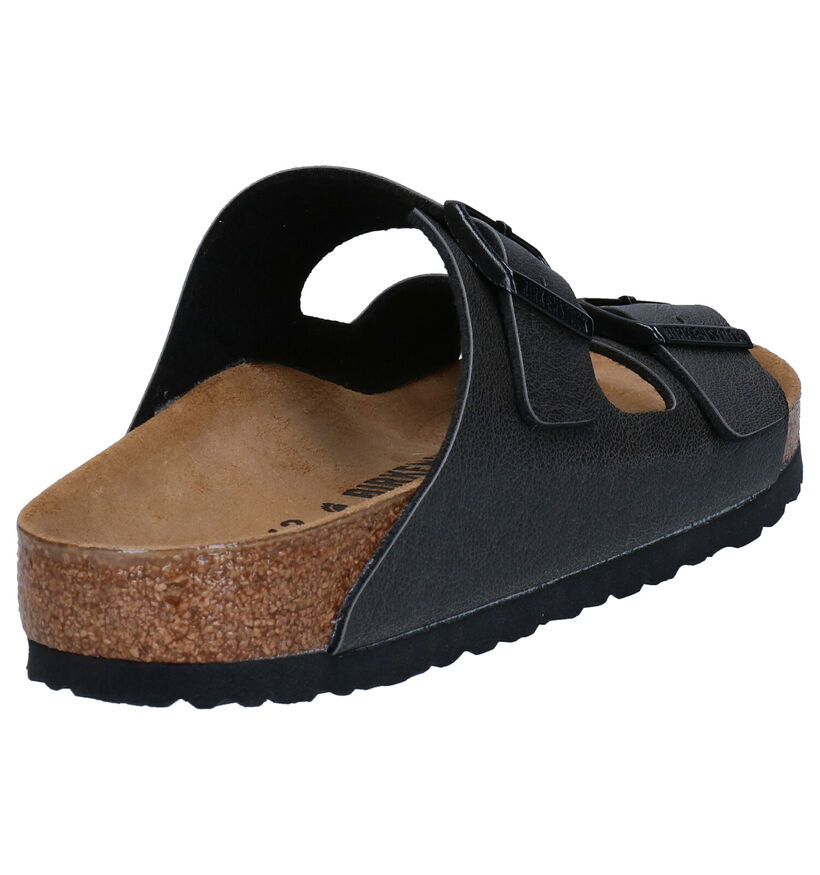Birkenstock Arizona Zwarte Slippers voor heren (213368)