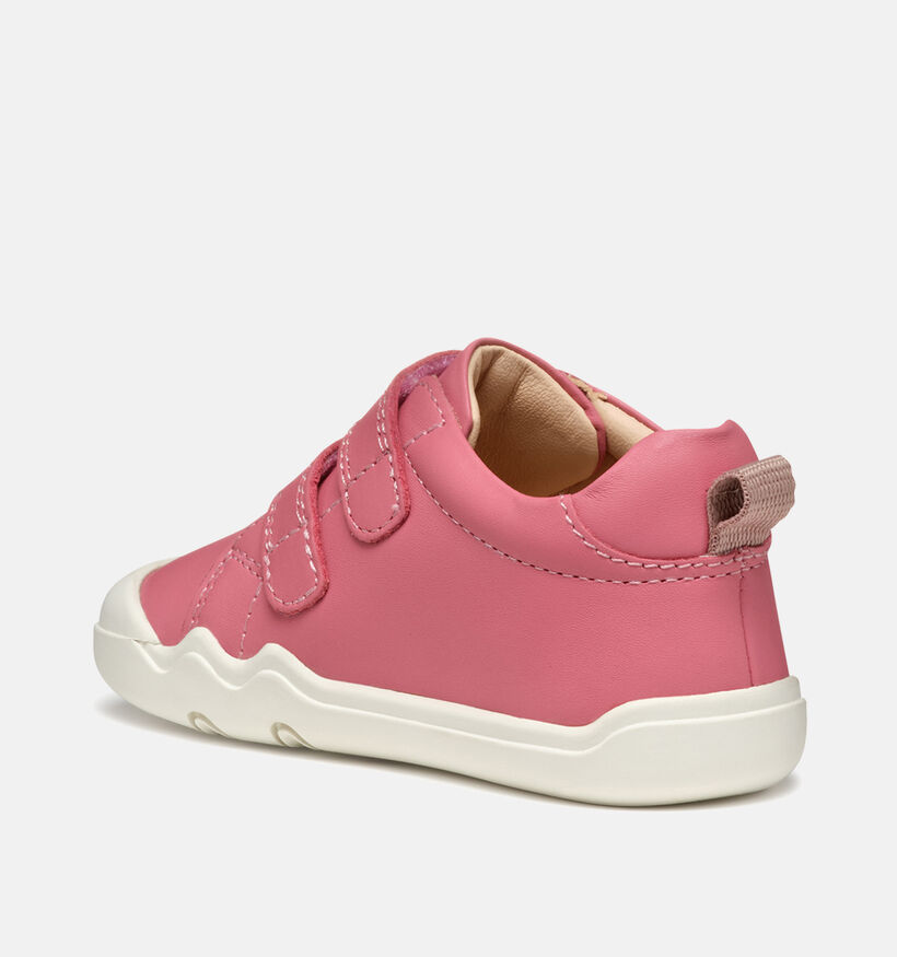 Geox SteppieUp Chaussures pour bébé en Fuchsia pour filles (356403)