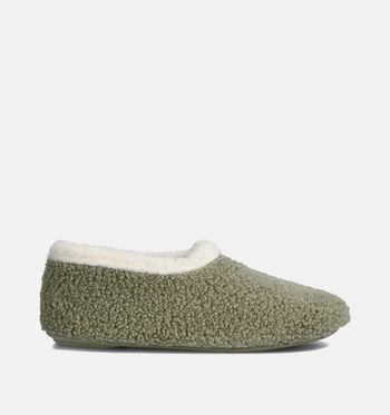 Pantoffels groen
