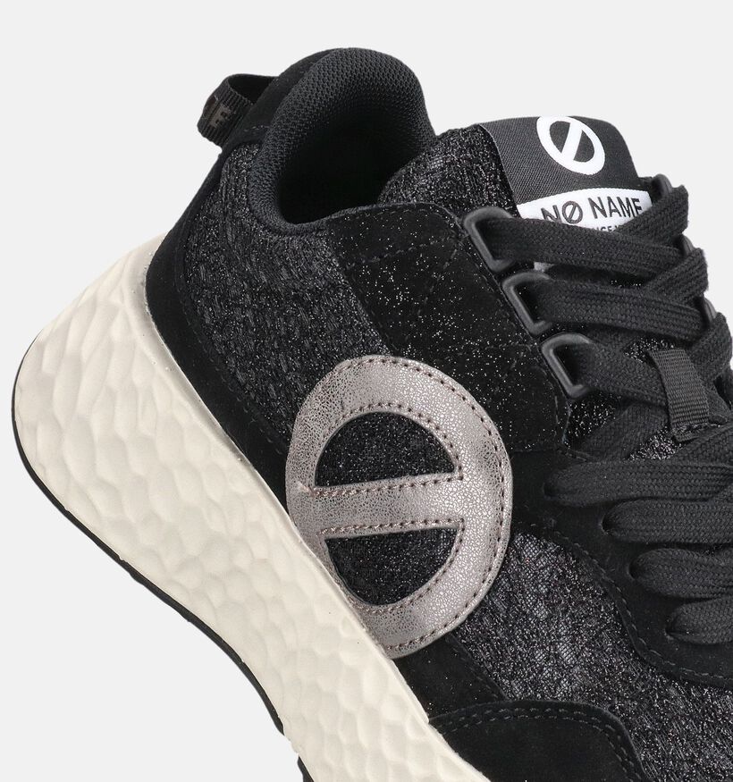 No Name Carter Jogger Baskets en Noir pour femmes (380987) - pour semelles orthop&eacute;diques