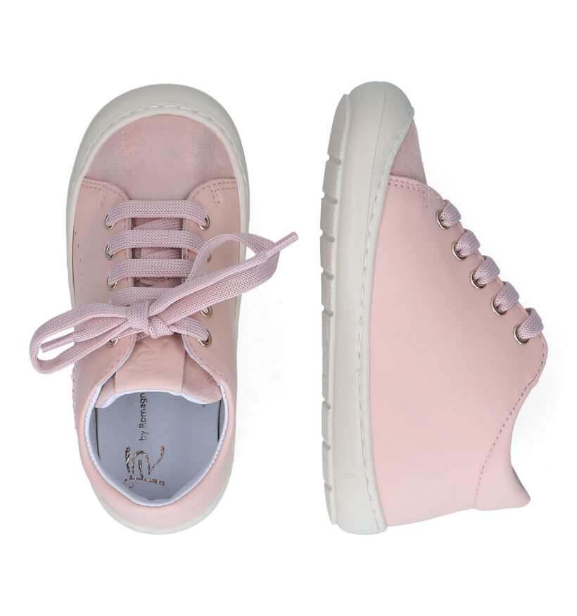 FR by Romagnoli Chaussures pour bébé en Rose clair pour filles (307778) - pour semelles orthopédiques