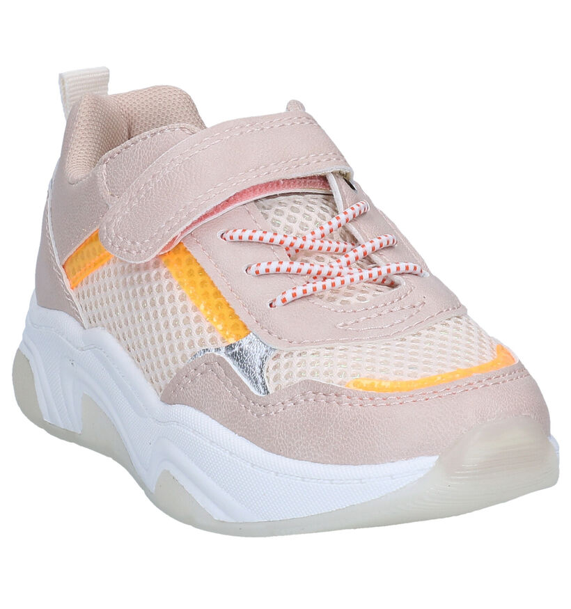 Milo & Mila Roze Sneakers in kunstleer (289331)