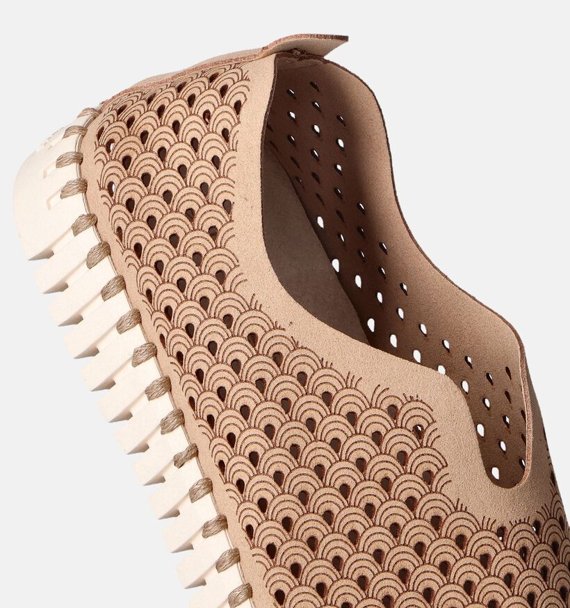 Ilse Jacobsen Tulip Chaussures à enfiler en Beige pour femmes (355836) - pour semelles orthopédiques