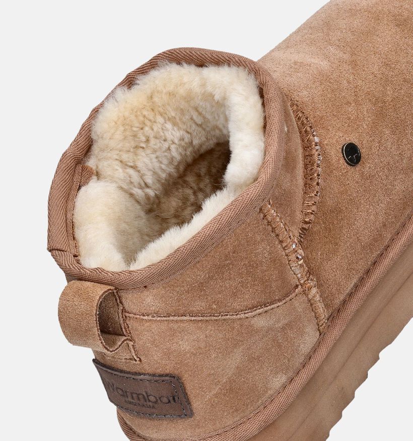 Warmbat Durack Plateau Bottes en Cognac pour femmes (346228)