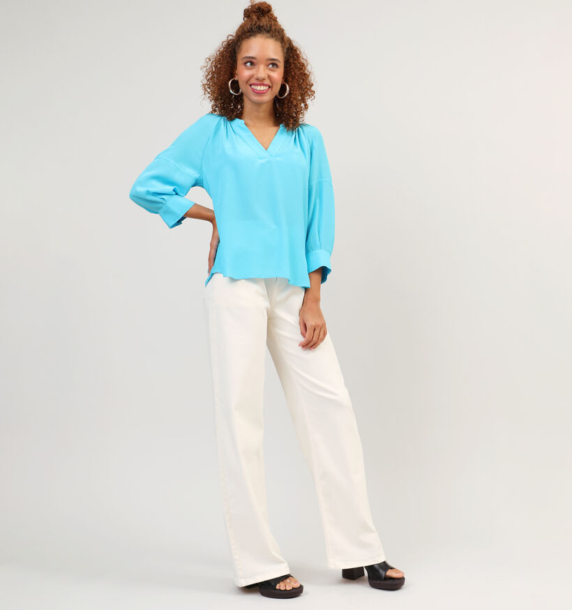 comma Turquoise Blouse (327319)