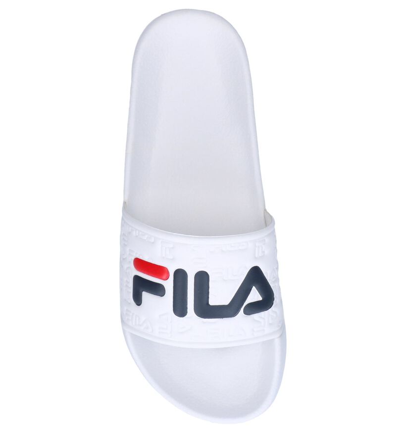 Fila Boardwalk Claquettes de piscine en Blanc, , pdp