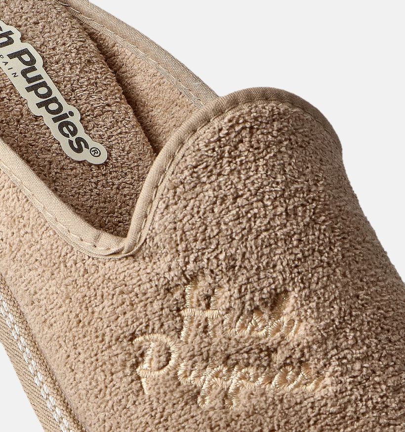 Hush Puppies Curva Pantoufles en Beige pour femmes (357595)