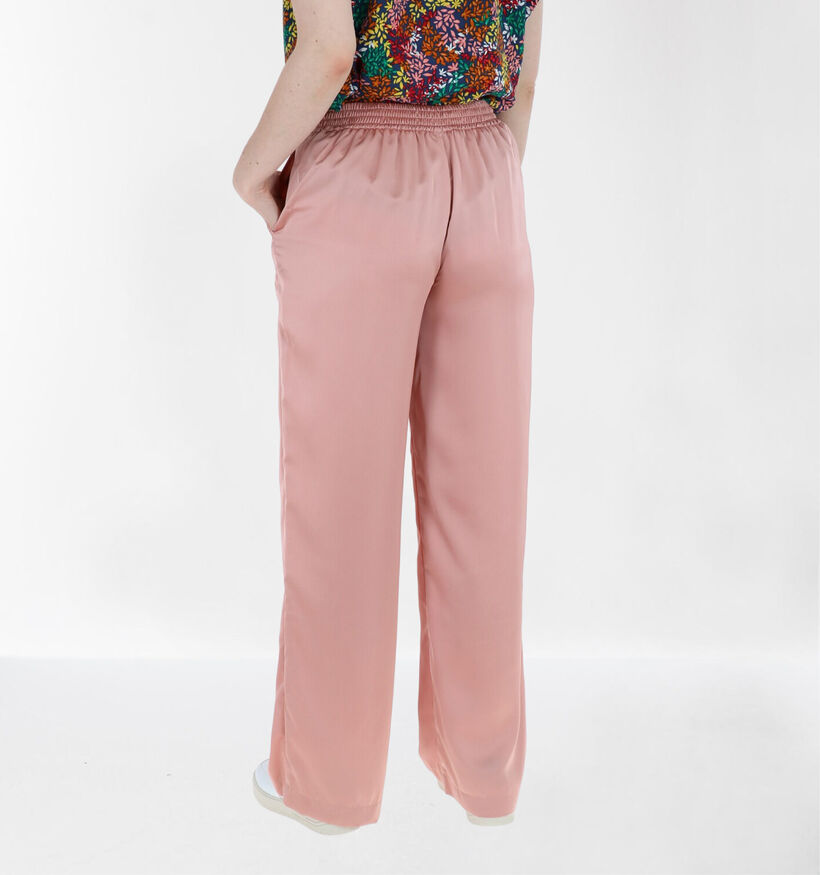 Vila Haiuka Pantalon Large en Rose (285987)