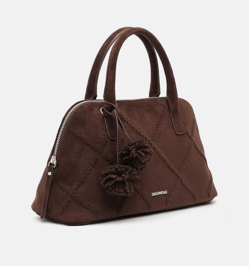 Emily & Noah Leanne Donkerbruine Handtas voor dames (378870)