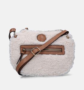 Rieker Beige Teddy Cossbody tas in kunstleer (333374)