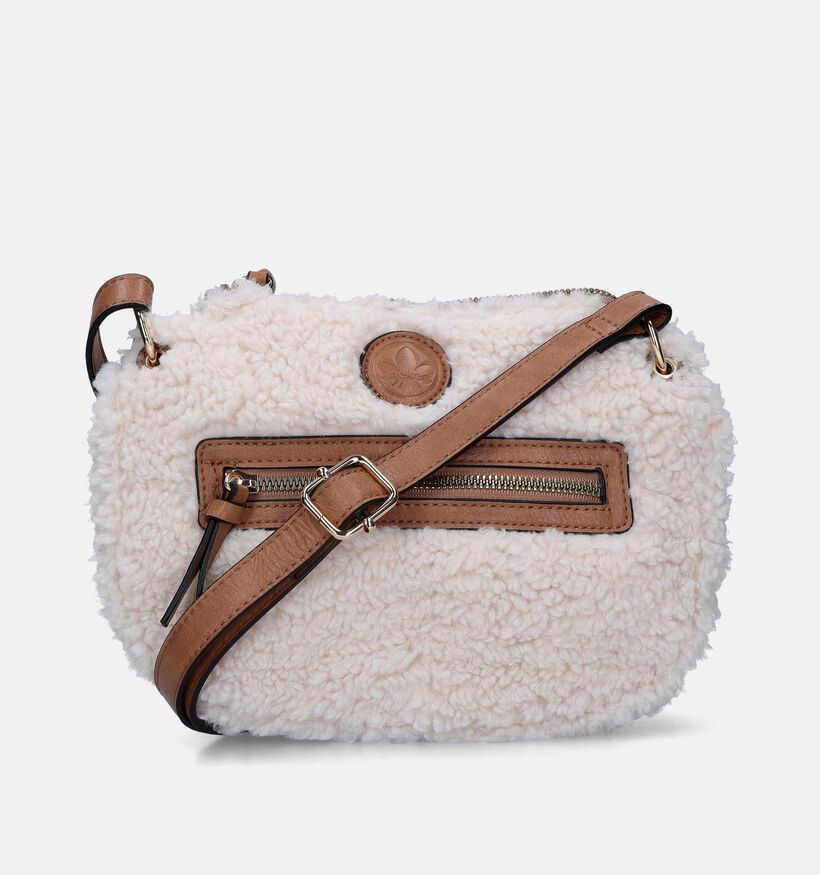 Rieker Beige Teddy Cossbody tas voor dames (333374)