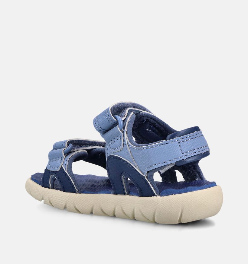 Timberland Perkins Row Backstrap Sandales en Bleu fonc&eacute; pour gar&ccedil;ons (368901)