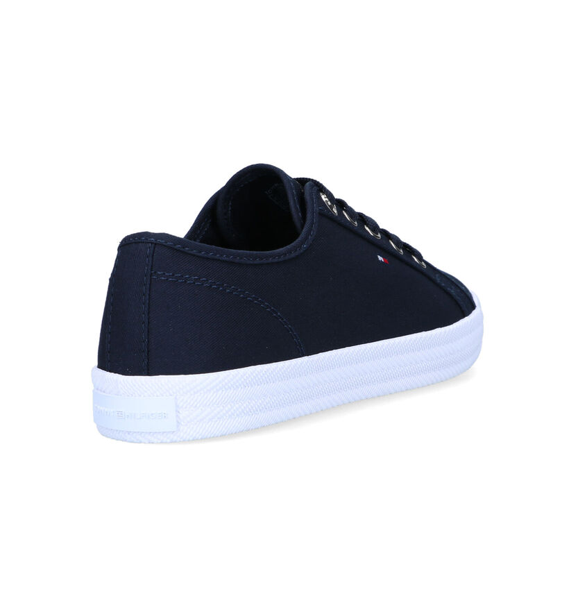 Tommy Essential Baskets en Bleu pour femmes (321025) - pour semelles orthopédiques