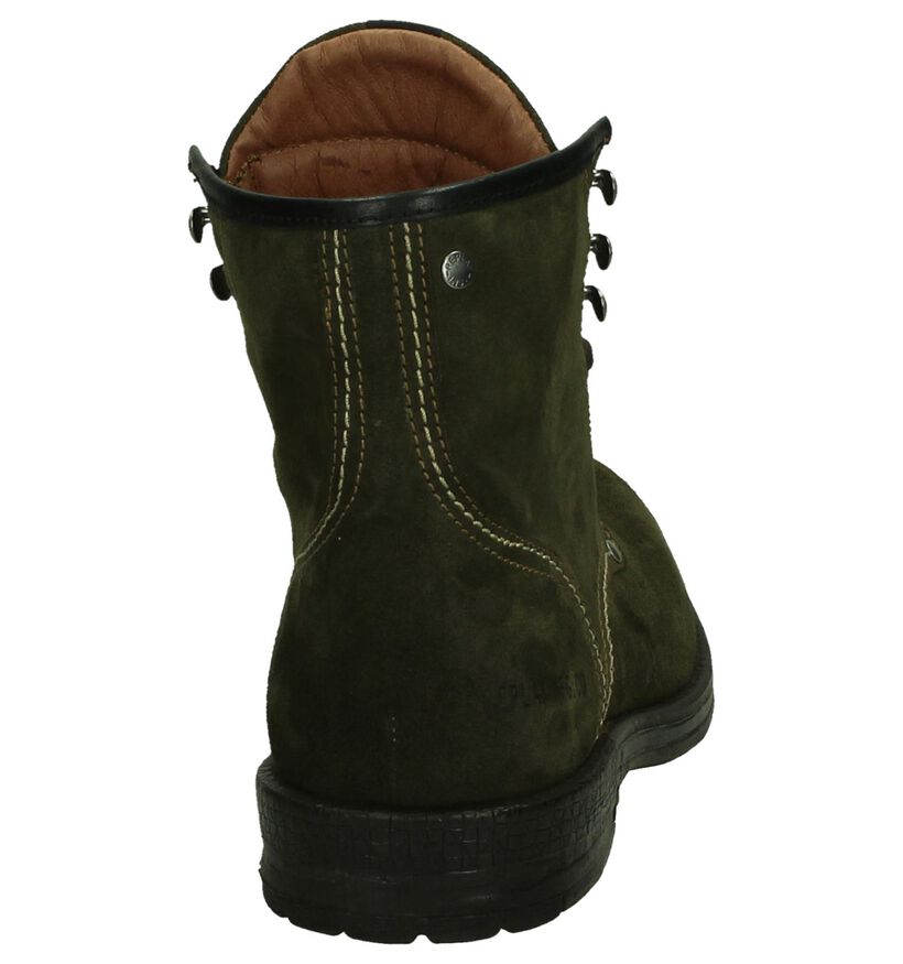Replay Kaki Boots in nubuck (202166)